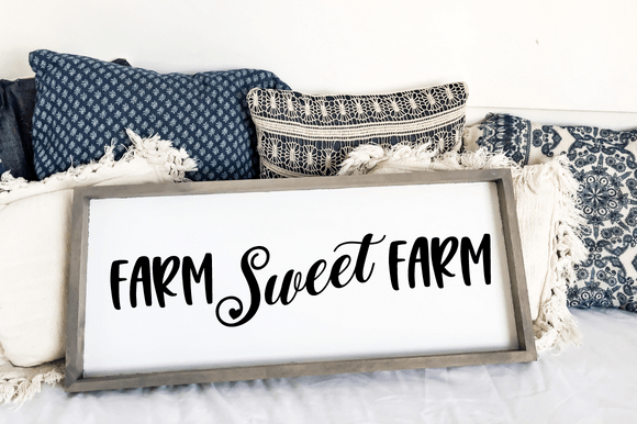 Download Farm Sweet Farm Sign SVG - Farm sign Collection
