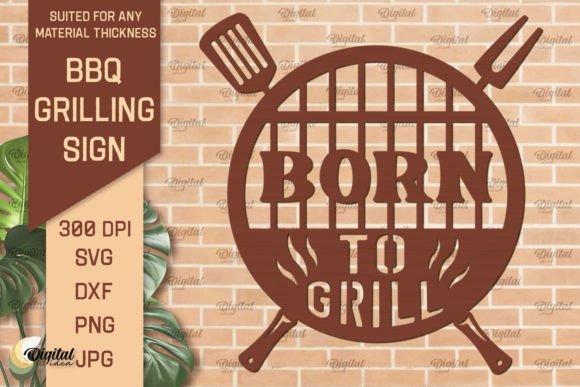 Download BBQ Grilling Sign SVG Laser Cut Files - Laser cut file Collection