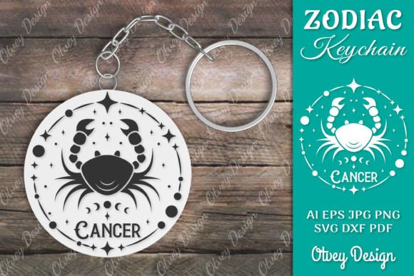 Download Zodiac Keychain SVG | Keychain Design - Premium Bundle