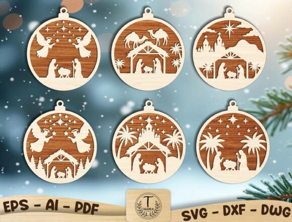 Download Christmas Nativity Scene Laser Cut File - Laser cut file Collection