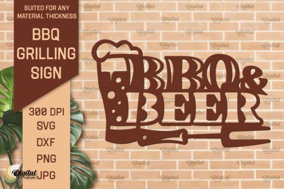 Download BBQ Grilling Sign SVG Laser Cut Files - Laser cut file Collection