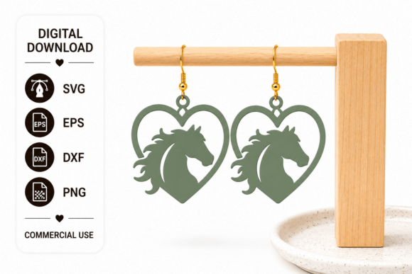Download Western Earrings SVG Laser Cut File - Laser cut file Collection