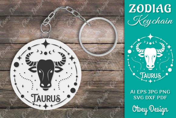 Download Zodiac Keychain SVG | Keychain Design - Premium Bundle