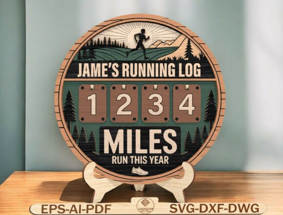 Download Custom Name Fitness Decor Laser Cut File - Laser cut file Collection